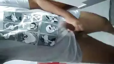 Indian college guy exposing big dick