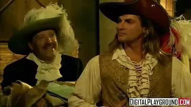 Classic Pirates 2: Jesse Jane and Belladonna in hot rough lesbian sex
