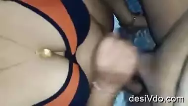 bubbly pooja bhabhi with hubby homemade mms