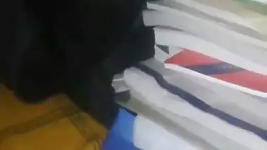 Desi closing eyes and accepting porn video