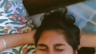 College girl mouth fucking by professor and cum on face