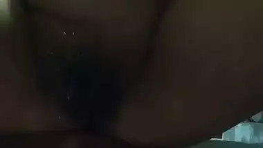 Village wife selfie naked boobs and hairy pussy show