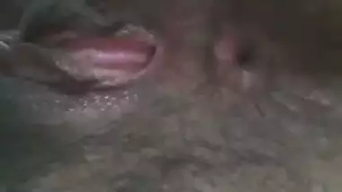 Wet pussy and anus of Indian teen
