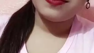 Big boobs cute girlfriend nude on video call MMS